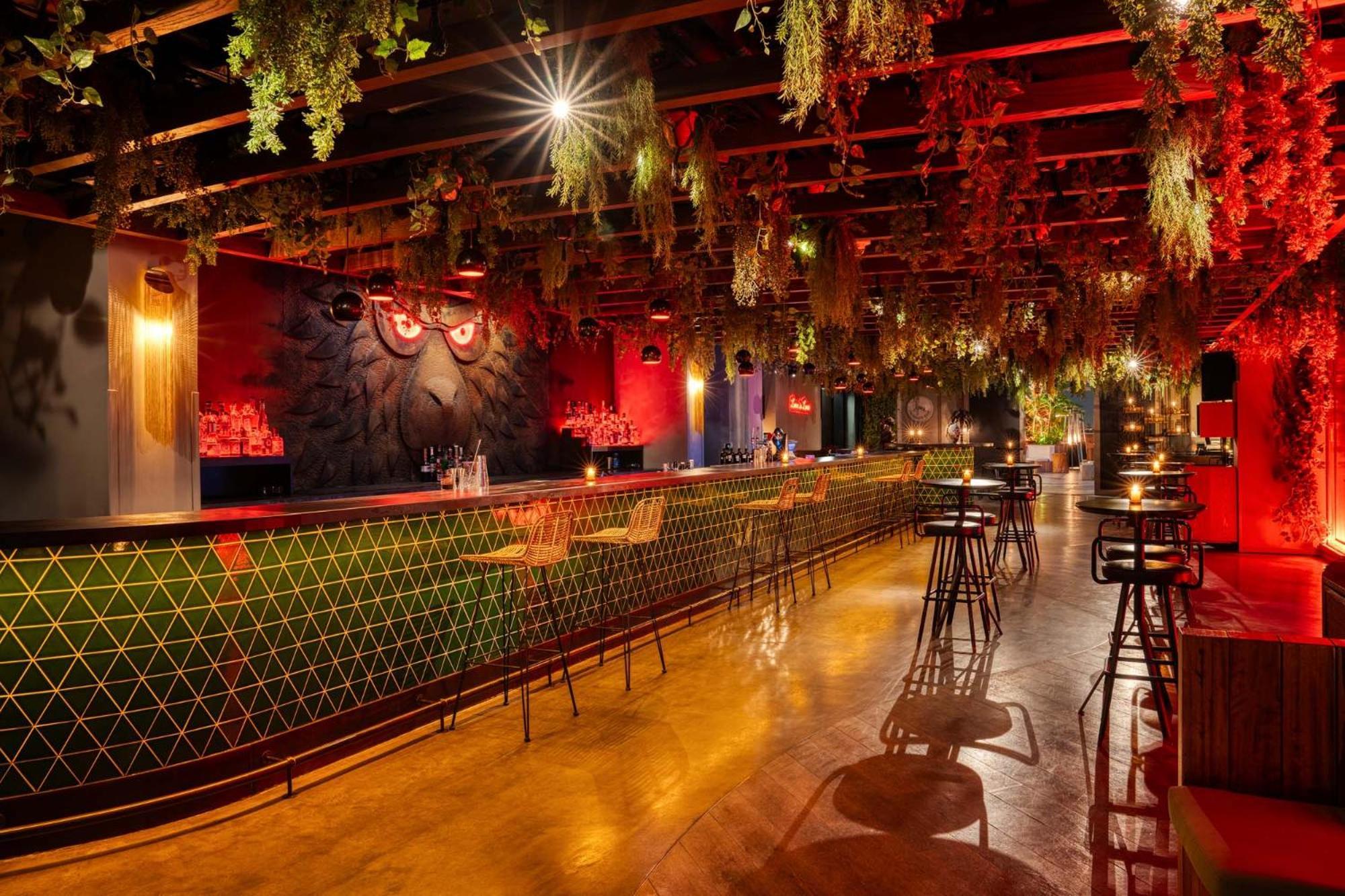 25Hours Hotel Dubai One Central Экстерьер фото The interior of the nightclub